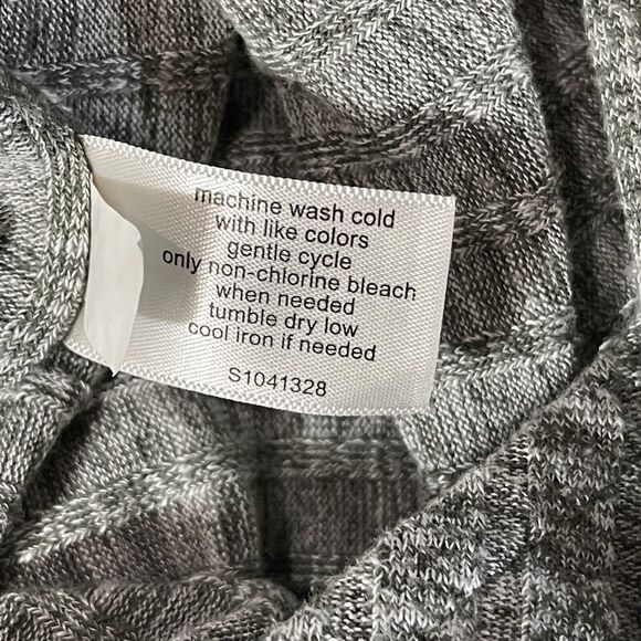 Lane Bryant SZ 18-20 Tunic Top Sleeveless V-Neck Stretch Slits Tie Neck Green - Picture 8 of 10